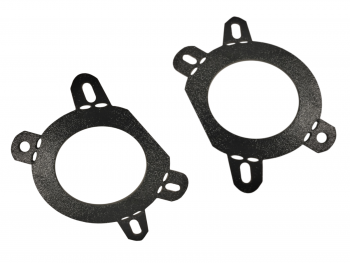 3D - Soviterengas 1" Diskantille (Ø50mm) (2kpl) kojetaulu kaiuttimen paikalle