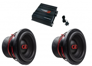 DD Audio 2 x 10" Bassopaketti 6000W