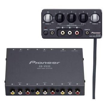 Pioneer CD-VS33 3-kanavainen AV valitsin