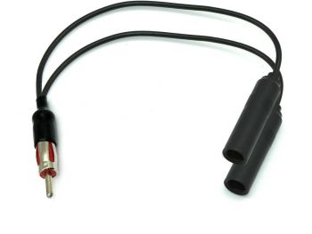 CT27UV91-2 DIN uros – DIN naaras 0.2 metrin antennin y-haara jatkokaapeli