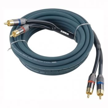 G88A DRCA-2 PRO luokan 2m RCA parikaapeli 2 x RCA uros – 2 x RCA uros