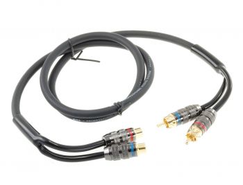 MDS RCAx1MF XTR 1m RCA parikaapeli 2 x RCA naaras – 2 x RCA uros