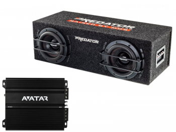 2 x 6.5" MDS Bassopaketti 1600W