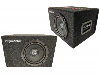 Deaf Bonce 2 x 6.5" Koteloitu Midbasso-paketti Autoon