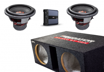 dd audio 2 x 15" bassopaketti