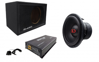 DD Audio 12" Bassopaketti 3000W