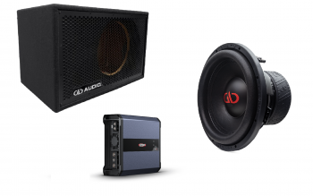 DD Audio 12" Bassopaketti 3000W