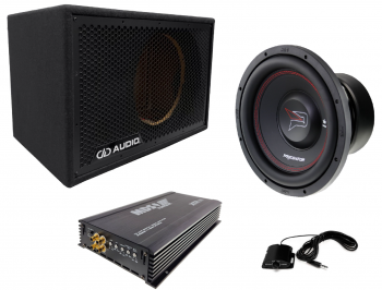 MDS Predator 12" SPL Bassopaketti 2000W dd audio kotelolla