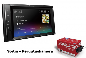 Pioneer DMH-A240BT + Minicam-HD | Soitinpaketti Peruutuskameralla