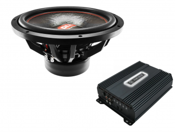 DLE 15" Basso & Vahvistin 2000W