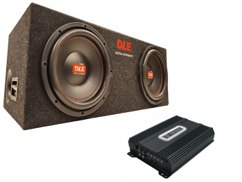 2 x 12" DLE Full Force Bassopaketti 2000W