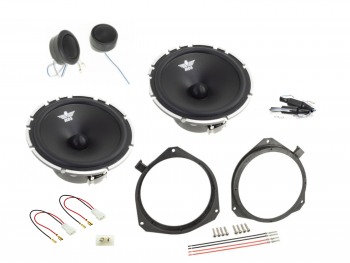 Fiat Ducato 6,5" Kaiutinpaketti Autokohtainen kaiuttimien vaihto