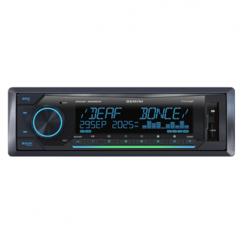 Deaf Bonce GEMINI 770DSP | 1-DIN Bluetooth Autosoitin (DSP & 4xRCA)