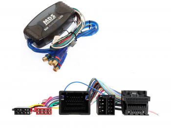 Linjamuunnin Opel OEM-soittimeen (4-kanavainen, automaattinen heräte)