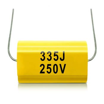Polyesterikondensaattori Jakosuodin Diskantille (3.3uF 250V)