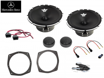 MB Sprinter W907/W910 | 6.5" Kaiutinpaketti Autokohtainen, Fanatic Reference 6.5 Erillissarja