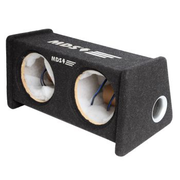 MDS TBS-E8D Subwoofer tupla refleksikotelo 2 x 10” bassoille -32mm etuseinä