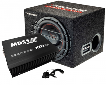 MDS Predator 12" Bassopaketti Autoon 1000W