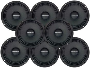 MDS Predator SPL 6.5" 8-Pack PA Midbassopaketti