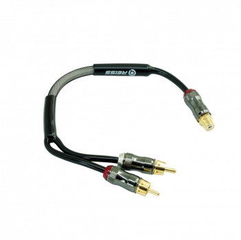 Reiss RS-GR2M1F RCA Y-haara | 1 x RCA-Uros, 2 x RCA-Naaras 
