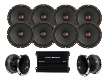 FULL FORCE | TERROR SPL 8x8" Kaiutinpaketti