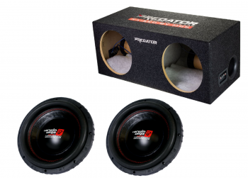 Cerwin-VEGA VMAX 2 x 12" Koteloitu Subwoofer-paketti 4000W