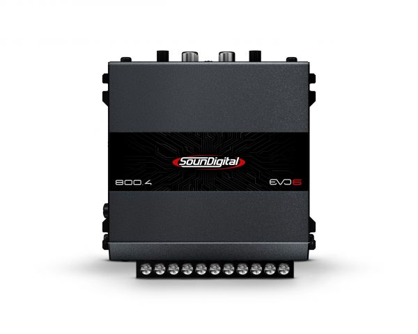 SounDigital 800.4 EVO6 (4 Ohm) 4-Kanavainen Autovahvistin
