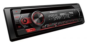Pioneer DEH-S420BT Bluetooth DSP aikaviive autosoitin