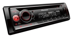 Pioneer DEH-S520BT Bluetooth DSP aikaviive autosoitin