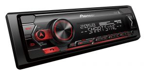 Pioneer MVH-S320BT pesätön Bluetooth autoradio