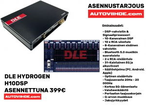 DLE Hydrogen H10DSP signaaliprosessorin asennus tarjous
