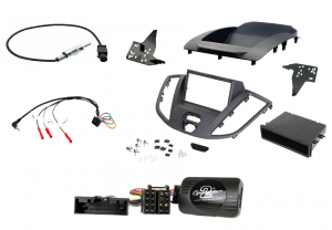 Ford Transit MK8 Autosoittimen Asennussarja 1- & 2-DIN. Autoihin ilman vakionäyttöä soittimen yläpuolella