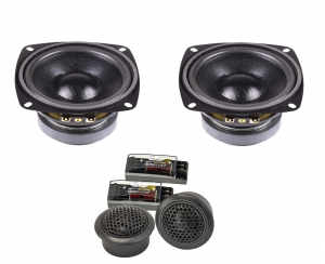 Master Audio | MDS 4" Erillissarja Autokaiutin