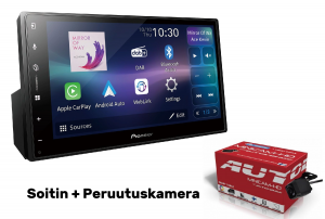 Pioneer SPH-DA77DAB soitin ja peruutuskamera pakettitarjous