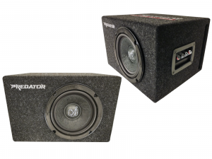 Deaf Bonce 2 x 6.5" Koteloitu Midbasso-paketti Autoon
