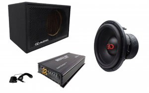 DD Audio 12" Bassopaketti 3000W
