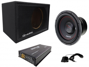 MDS Predator 12" SPL Bassopaketti 2000W dd audio kotelolla