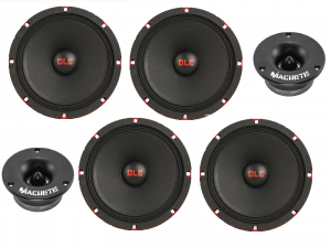 8 tuuman SPL kaiutinpaketti autoon FULL FOLRCE