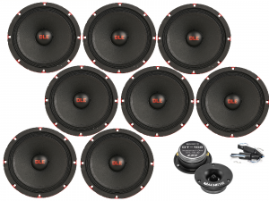 FULL FORCE 8x8" SPL Kaiutinpaketti 2460W