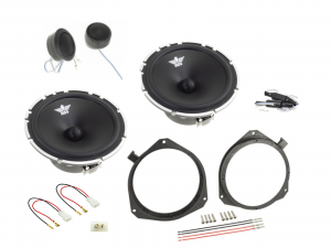 Fiat Ducato 6,5" Kaiutinpaketti Autokohtainen kaiuttimien vaihto