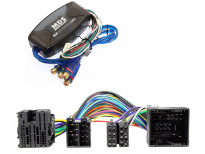 Linjamuunnin Peugeot OEM-soittimeen (4-kanavainen, automaattinen heräte)