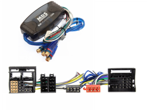 Linjamuunnin VW/SKODA OEM-soittimeen 16-Pin (4-kanavainen, automaattinen heräte)