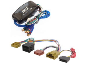 Linjamuunnin Opel OEM-soittimeen (4-kanavainen, automaattinen heräte)