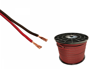 MDS SCx151 Kaiutinkaapeli 2 x 1.5mm2 Kupari (OFC). Pro-luokan suojattu ja PVC-eristetty laadukas kaiutinkaapeli kaiuttimille