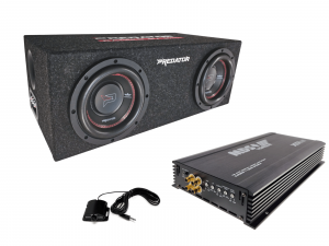 MDS Predator 2 x 8" Bassopaketti 2000W Autoon