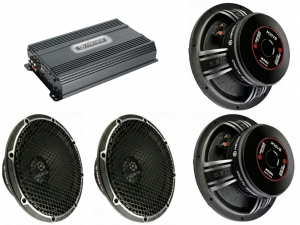 RS-PA25VB-Z3 Reiss Audio 4x10" PA Kaiutinpaketti vahvistimella