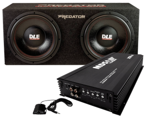 2 x 15" DLE Full Force 3000W Bassopaketti