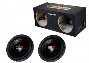 Cerwin-VEGA VMAX 2 x 12" Koteloitu Subwoofer-paketti 4000W