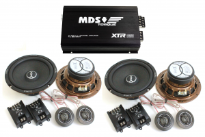 Xcelsus XP6-T4 6.5" Kaiutinpaketti Vahvistimella