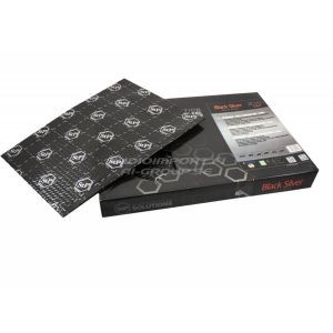 STP Black Silver Bulk Pack Butyylikumi / alumiin vaimennusmatto 1.8mm x 4.5m2